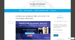 Desktop Screenshot of alexdoman.com